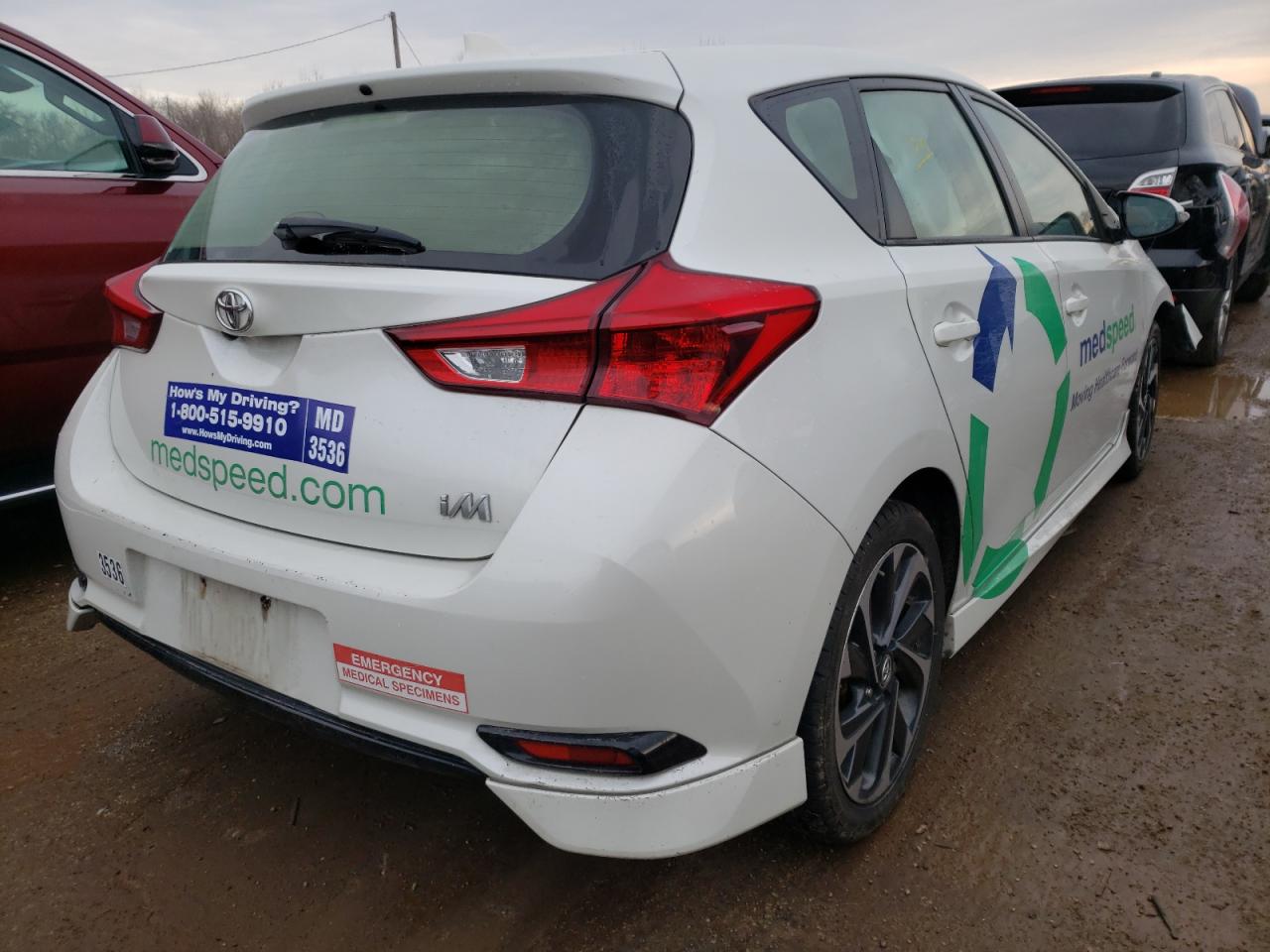 Photo 4 from auction – 2018 TOYOTA COROLLA IM with VIN JTNKARJE5JJ571754