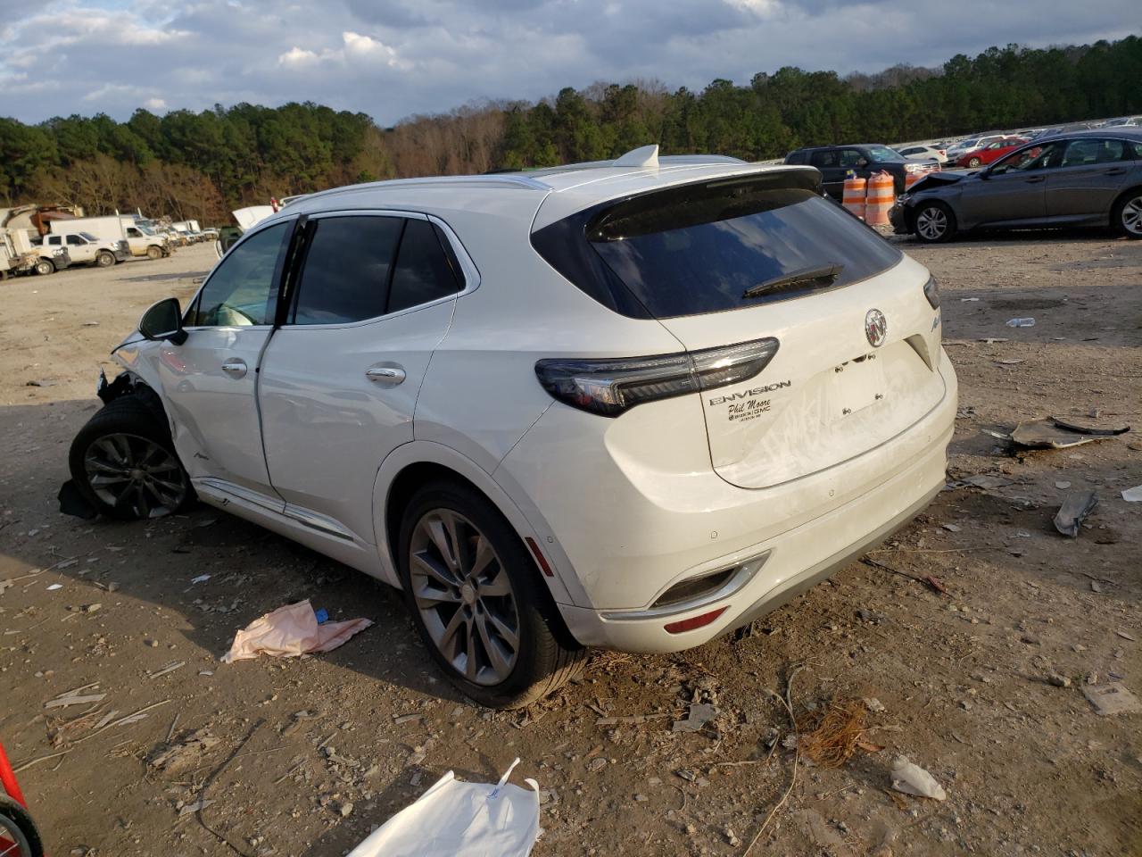 Photo 3 from auction – 2021 BUICK ENVISION A with VIN LRBFZRR40MD164646