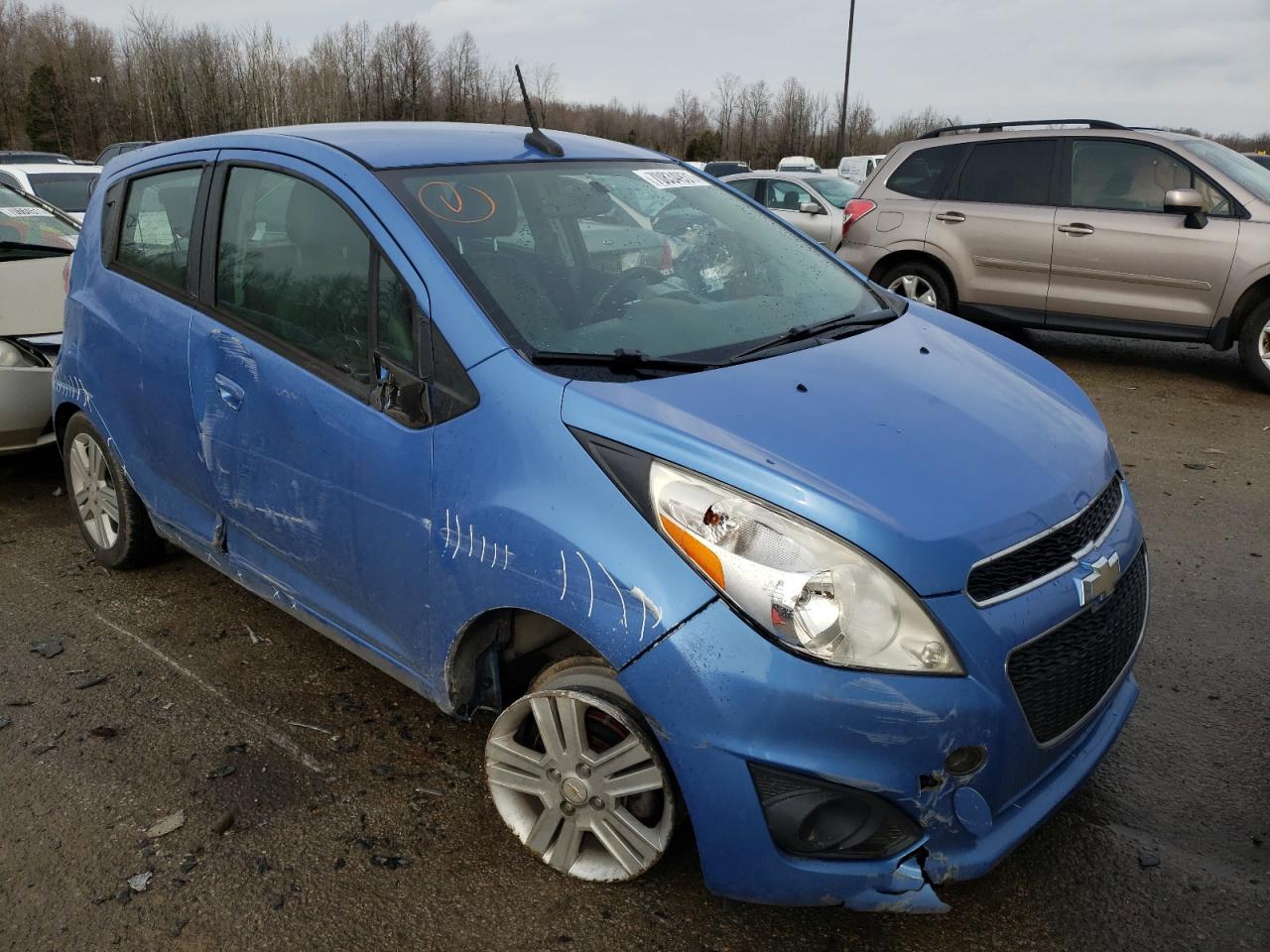 CHEVROLET SPARK 1LT 2014 مع رقم تعريف المركبة KL8CD6S96EC533761 - صورة من المزاد