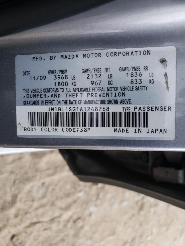 Photo 10 from auction – 2010 MAZDA 3 I with VIN JM1BL1SG1A1248768