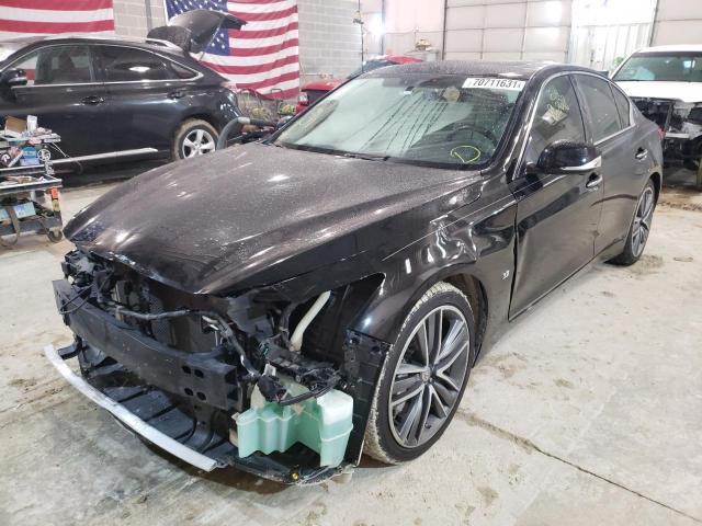Photo 2 from auction – 2014 INFINITI Q50 BASE with VIN JN1BV7AP8EM693496