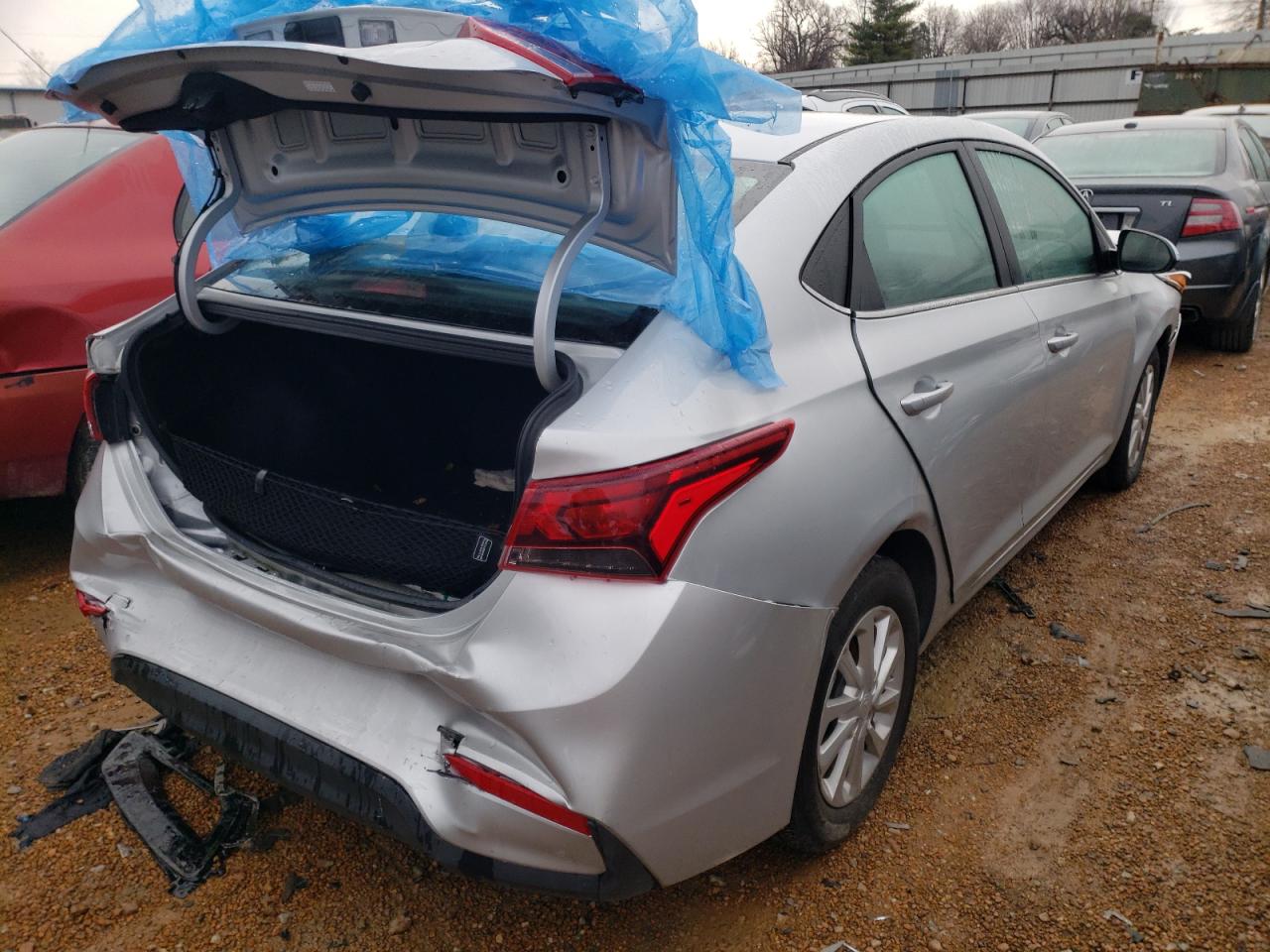 Photo 4 from auction – 2021 HYUNDAI ACCENT SE with VIN 3KPC24A60ME152178