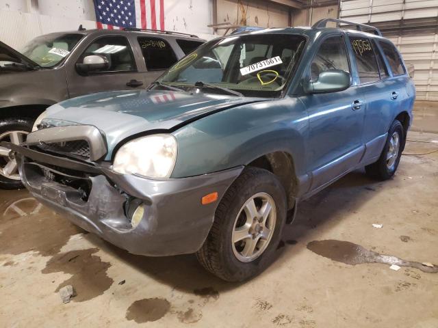 Photo 2 from auction – 2002 HYUNDAI SANTA FE G with VIN KM8SC73D12U217068