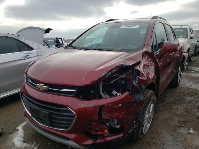 Photo 2 from auction – 2021 CHEVROLET TRAX 1LT with VIN KL7CJPSB8MB320689