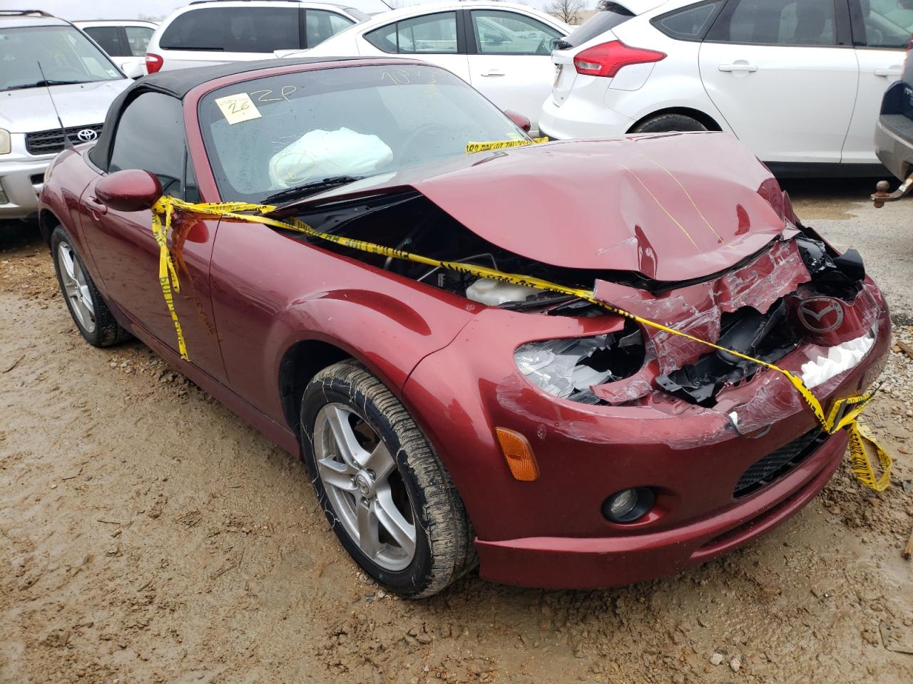 MAZDA MX-5 MIATA 2008 with VIN JM1NC25F280150337 - Photo from auction