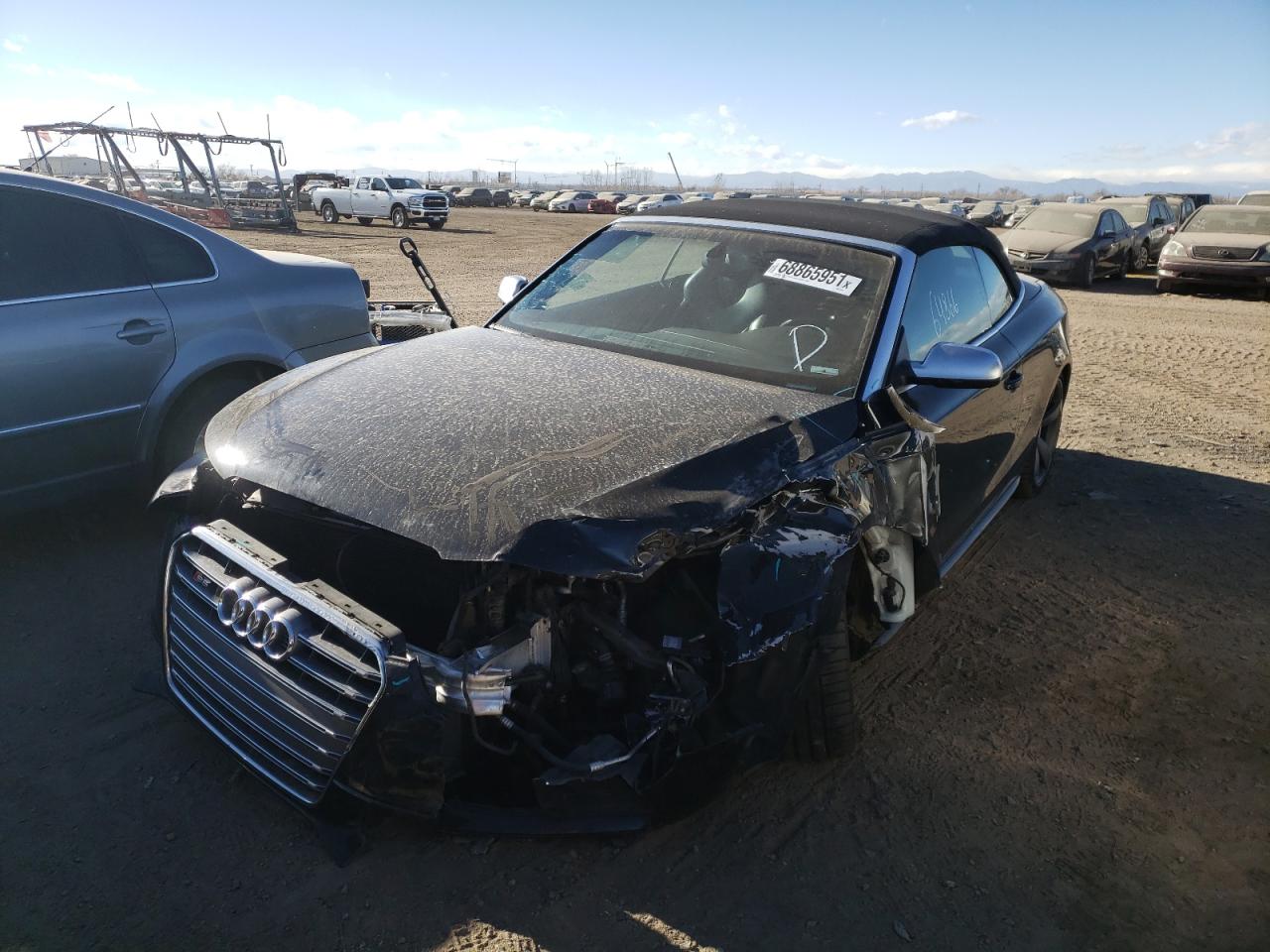 Photo 2 from auction – 2015 AUDI S5 PREMIUM with VIN WAUCGAFH5FN013038