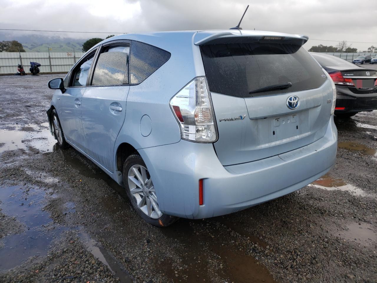 Photo 3 from auction – 2012 TOYOTA PRIUS V with VIN JTDZN3EU9C3060948