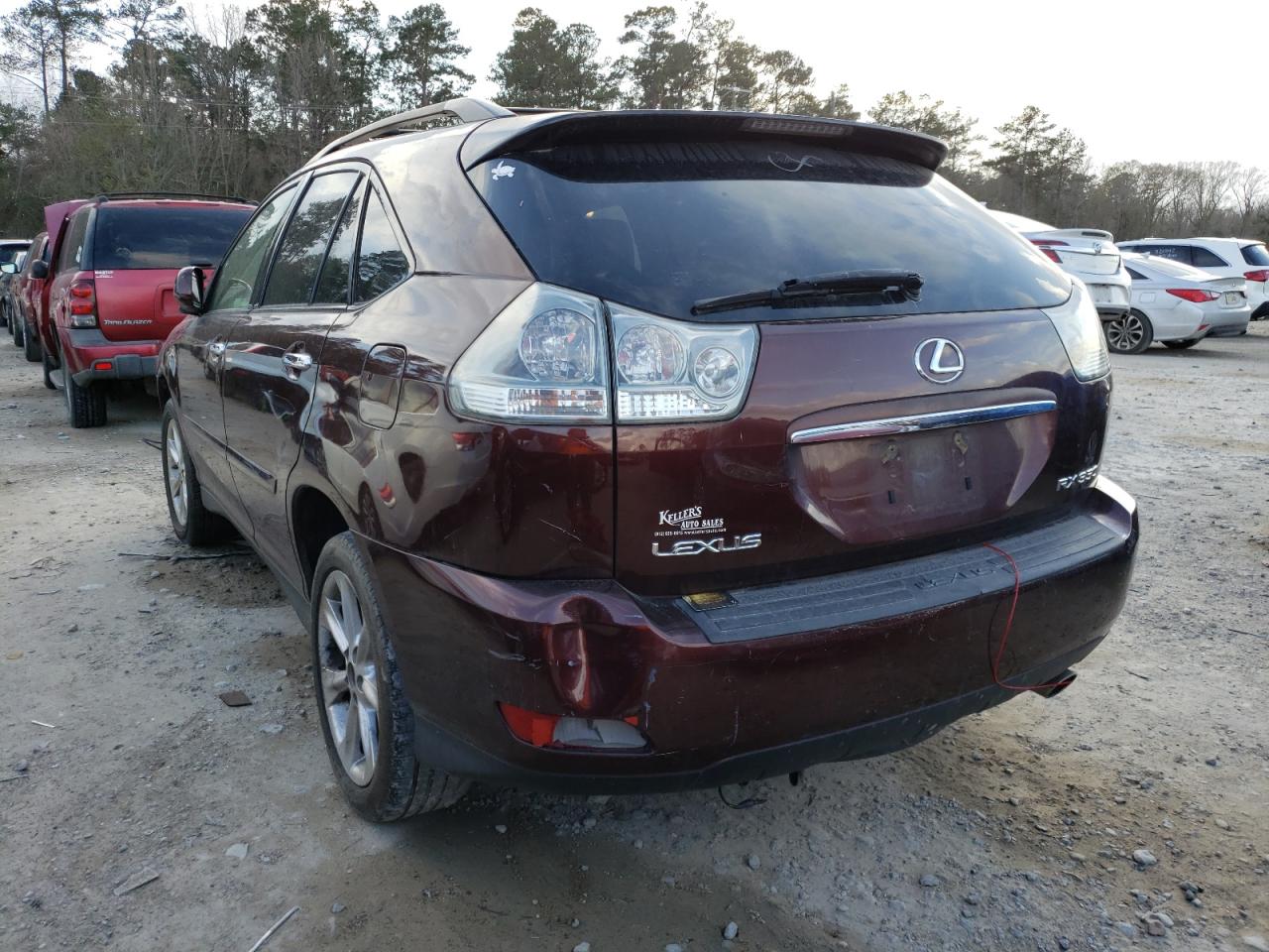 Photo 3 from auction – 2008 LEXUS RX 350 with VIN JTJGK31UX80012953