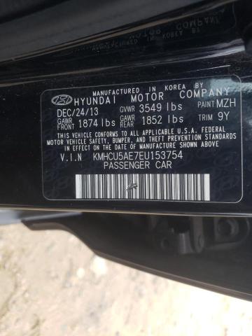 Photo 10 from auction – 2014 HYUNDAI ACCENT GLS with VIN KMHCU5AE7EU153754