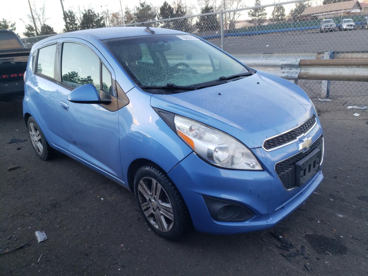 CHEVROLET SPARK 1LT 2013 with VIN KL8CD6S91DC594045 - Photo from auction
