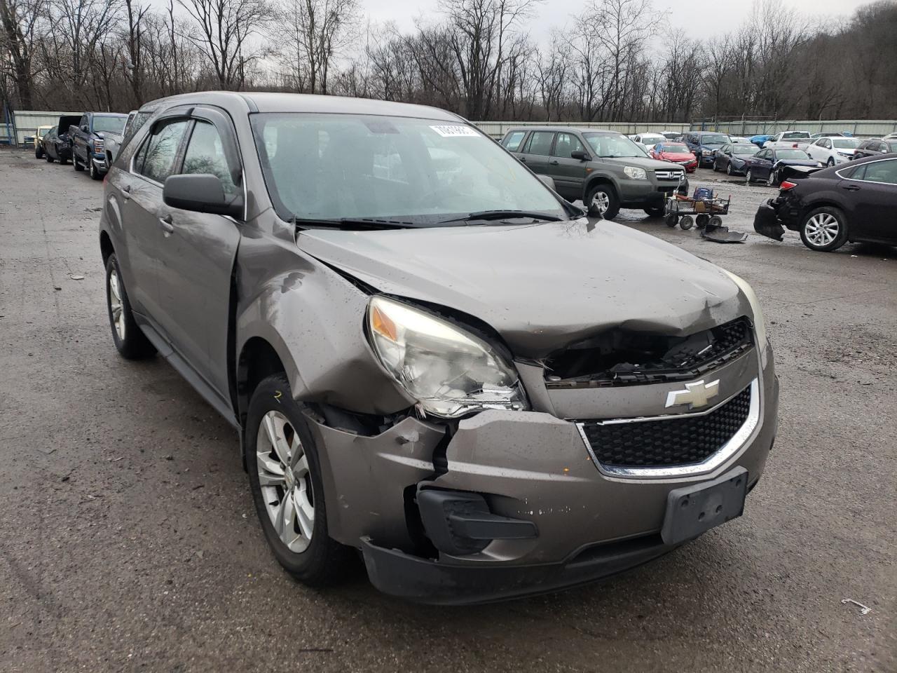 CHEVROLET EQUINOX LS 2010 with VIN 2CNFLCEW5A6403332 - Photo from auction