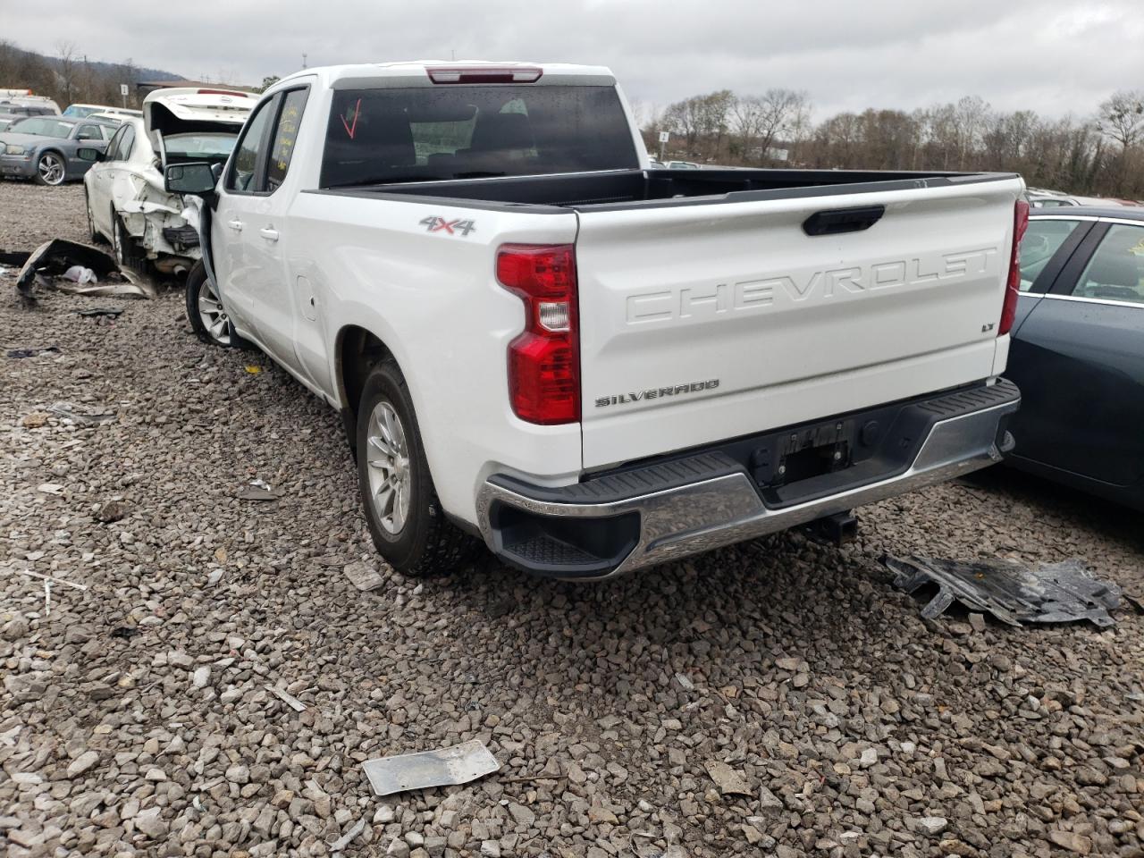 Photo 3 from auction – 2020 CHEVROLET SILVERADO with VIN 1GCRYDED2LZ202258