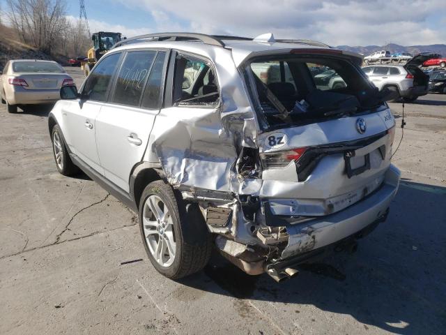 Photo 3 from auction – 2007 BMW X3 3.0SI with VIN WBXPC93487WF19724