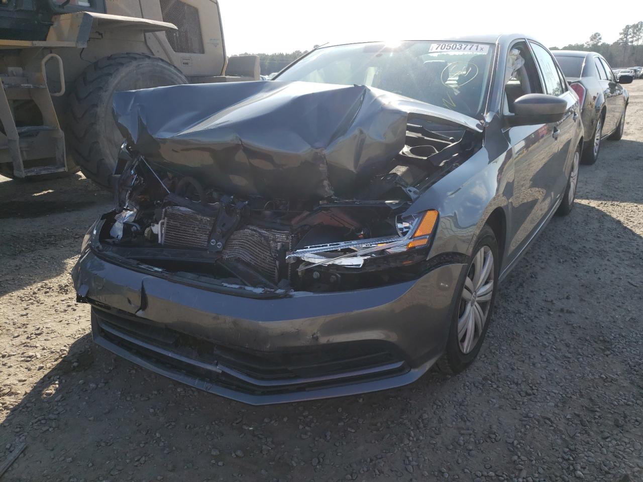 Photo 2 from auction – 2017 VOLKSWAGEN JETTA S with VIN 3VW2B7AJ4HM228897