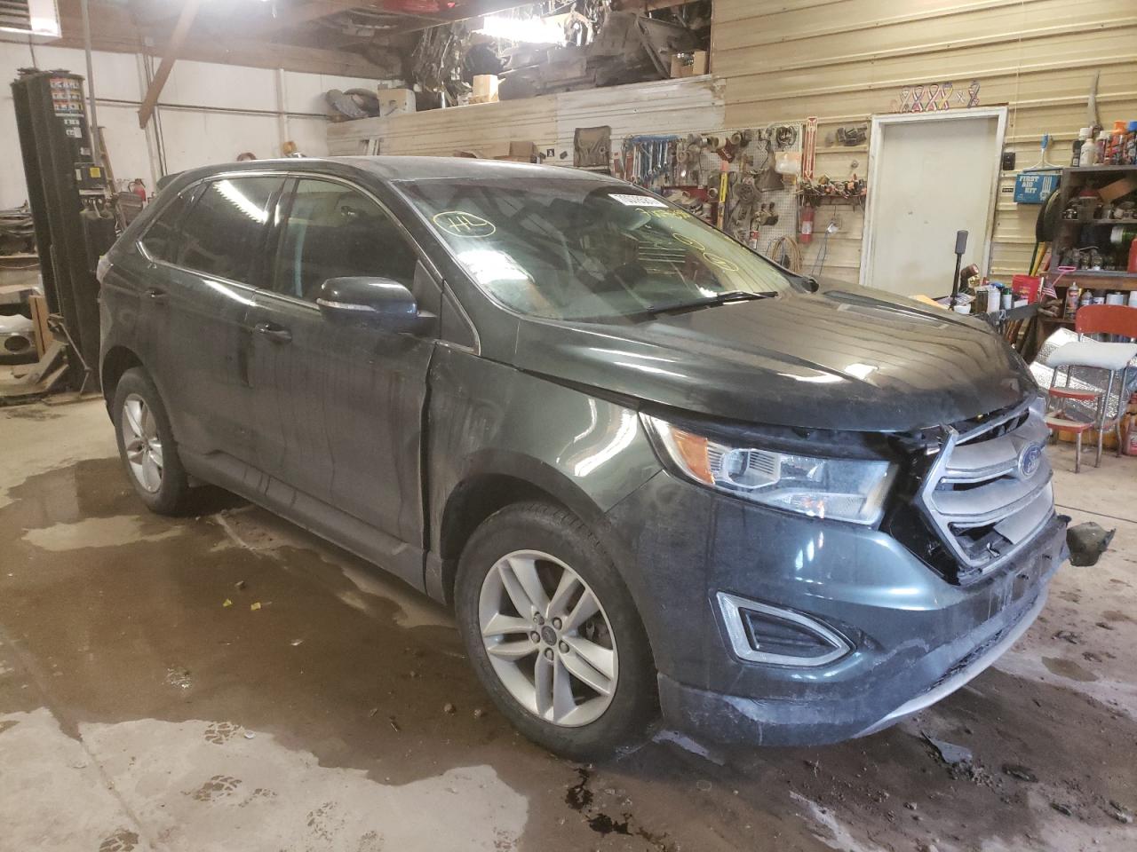 FORD EDGE SEL 2015 with VIN 2FMTK4J94FBC31952 - Photo from auction