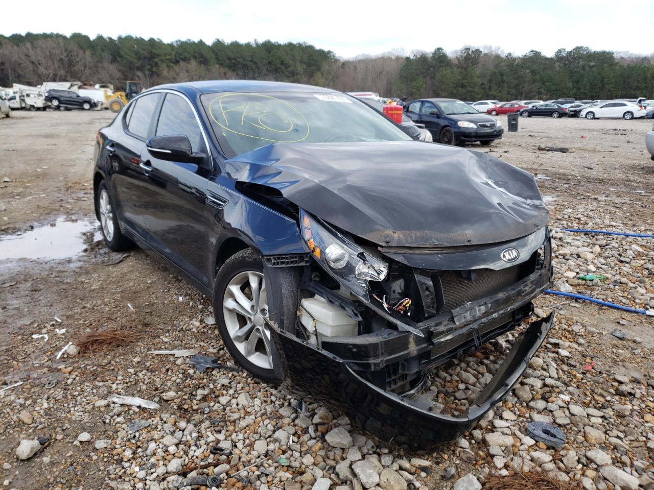 KIA OPTIMA EX 2013 with VIN 5XXGN4A75DG195634 - Photo from auction