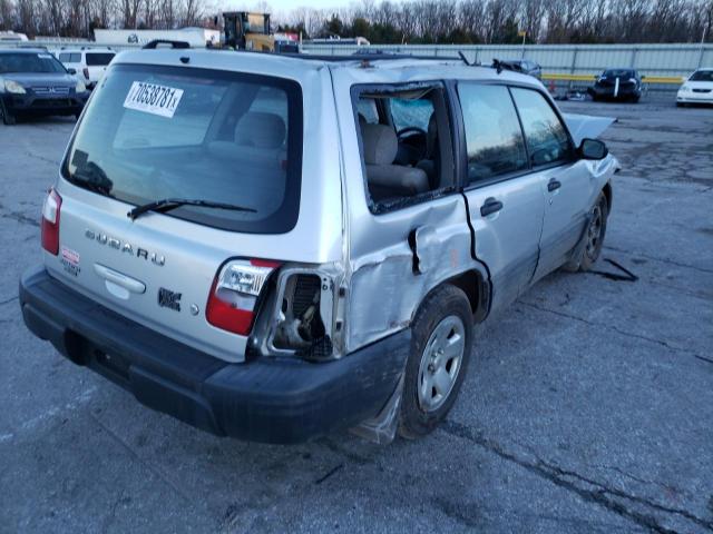 Photo 4 from auction – 2002 SUBARU FORESTER L with VIN JF1SF63592H701826