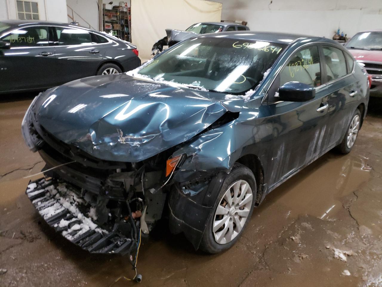 Photo 2 from auction – 2016 NISSAN SENTRA S with VIN 3N1AB7AP3GY306258