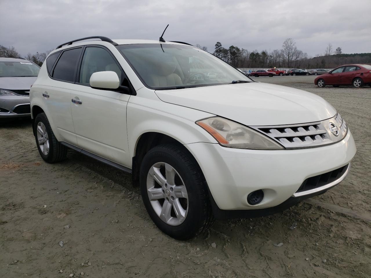 NISSAN MURANO SL 2006 with VIN JN8AZ08TX6W418116 - Photo from auction