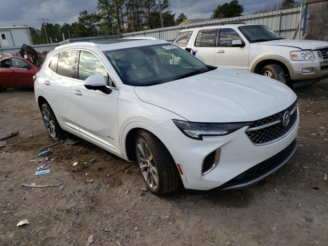 BUICK ENVISION A 2021 with VIN LRBFZRR40MD164646 - Photo from auction