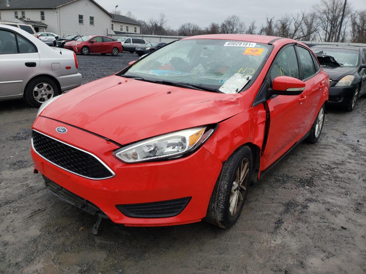 Photo 2 from auction – 2015 FORD FOCUS SE with VIN 1FADP3F23FL202321