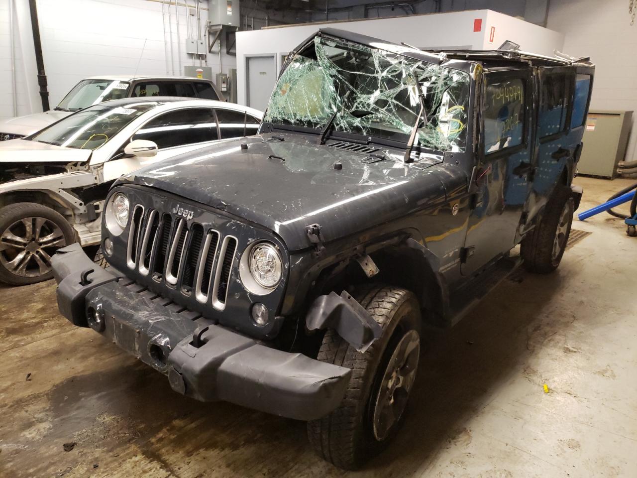 Photo 2 from auction – 2017 JEEP WRANGLER U with VIN 1C4HJWEG4HL675692