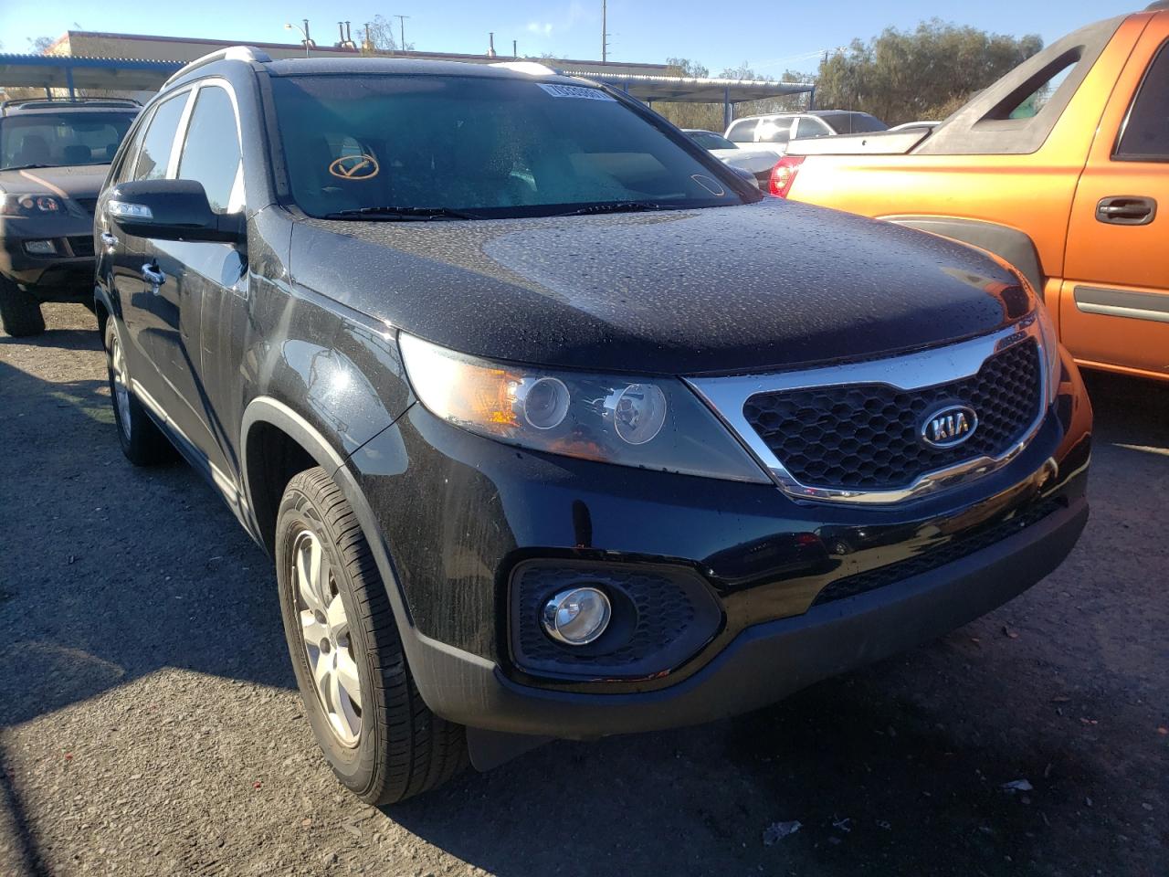 KIA SORENTO LX 2013 with VIN 5XYKT3A60DG360521 - Photo from auction