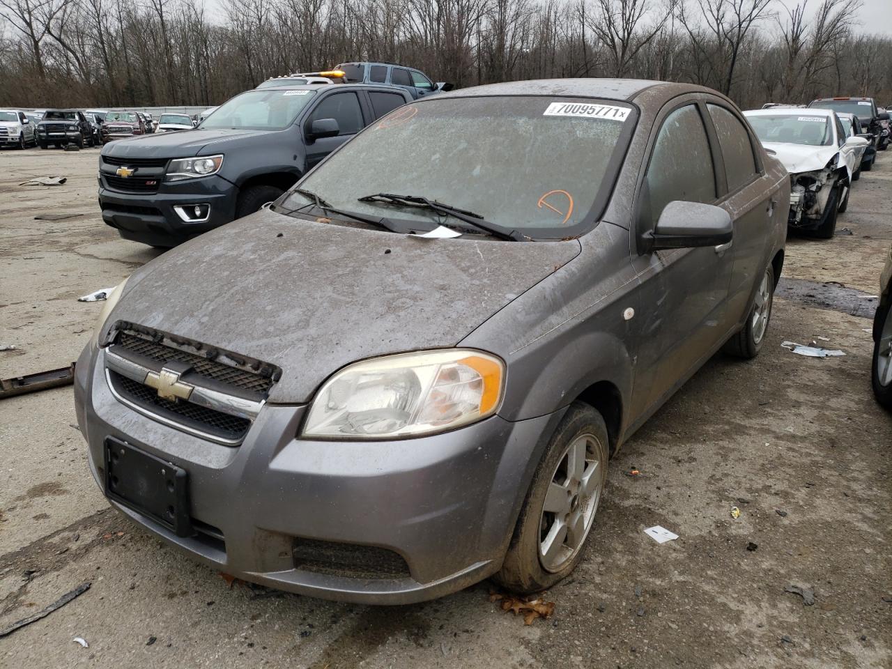Photo 2 from auction – 2008 CHEVROLET AVEO with VIN KL1TG56608B233577