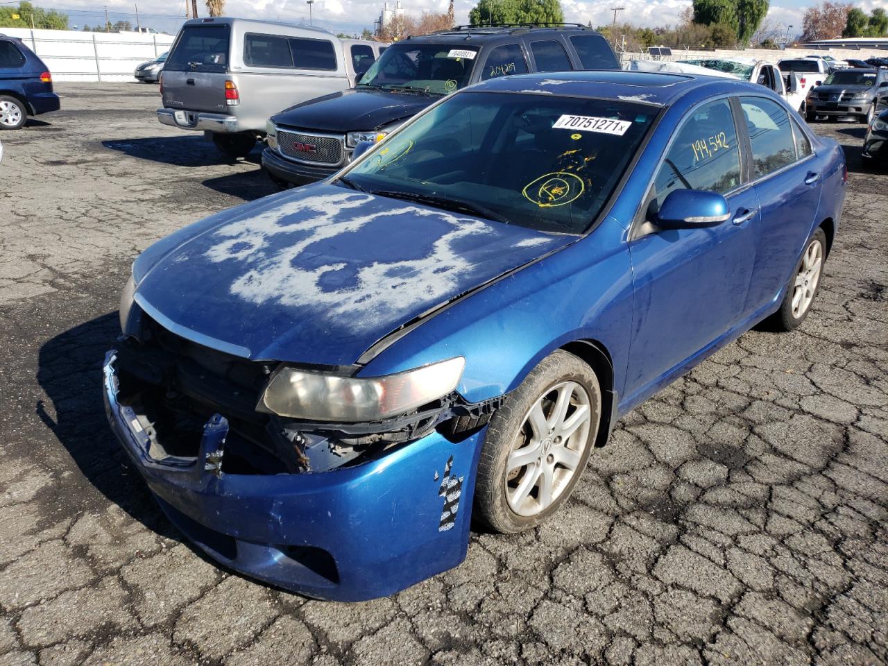 Photo 2 from auction – 2005 ACURA TSX with VIN JH4CL96865C006749