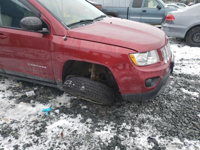Photo 9 from auction – 2012 JEEP COMPASS with VIN 1C4NJDAB8CD524391