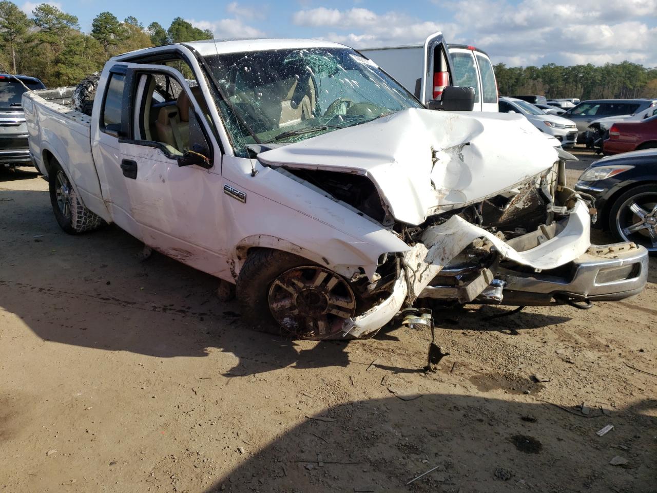 FORD F150 2005 with VIN 1FTPX14525NB72658 - Photo from auction