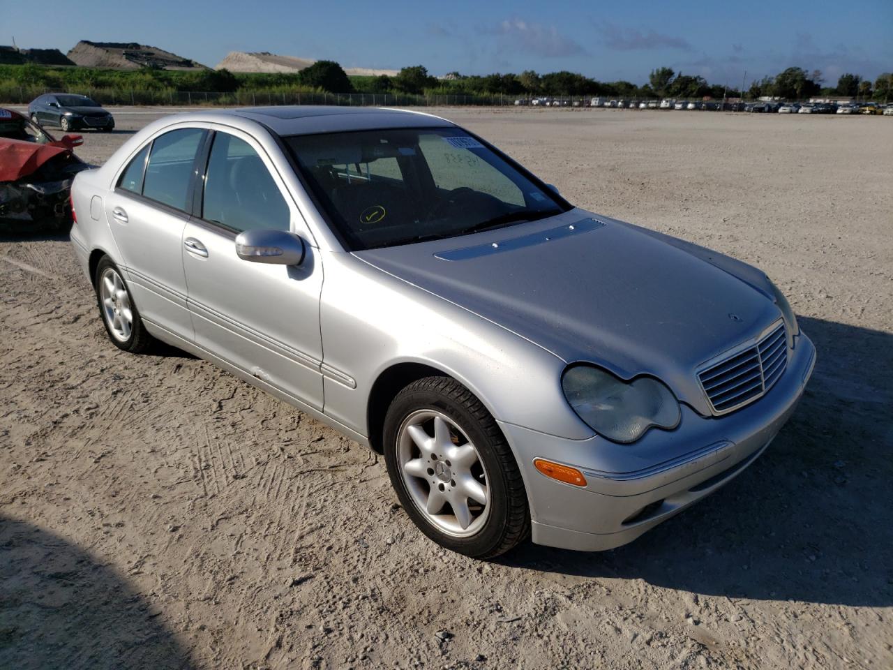 MERCEDES-BENZ C320 2001 with VIN WDBRF64J21F072116 - Photo from auction