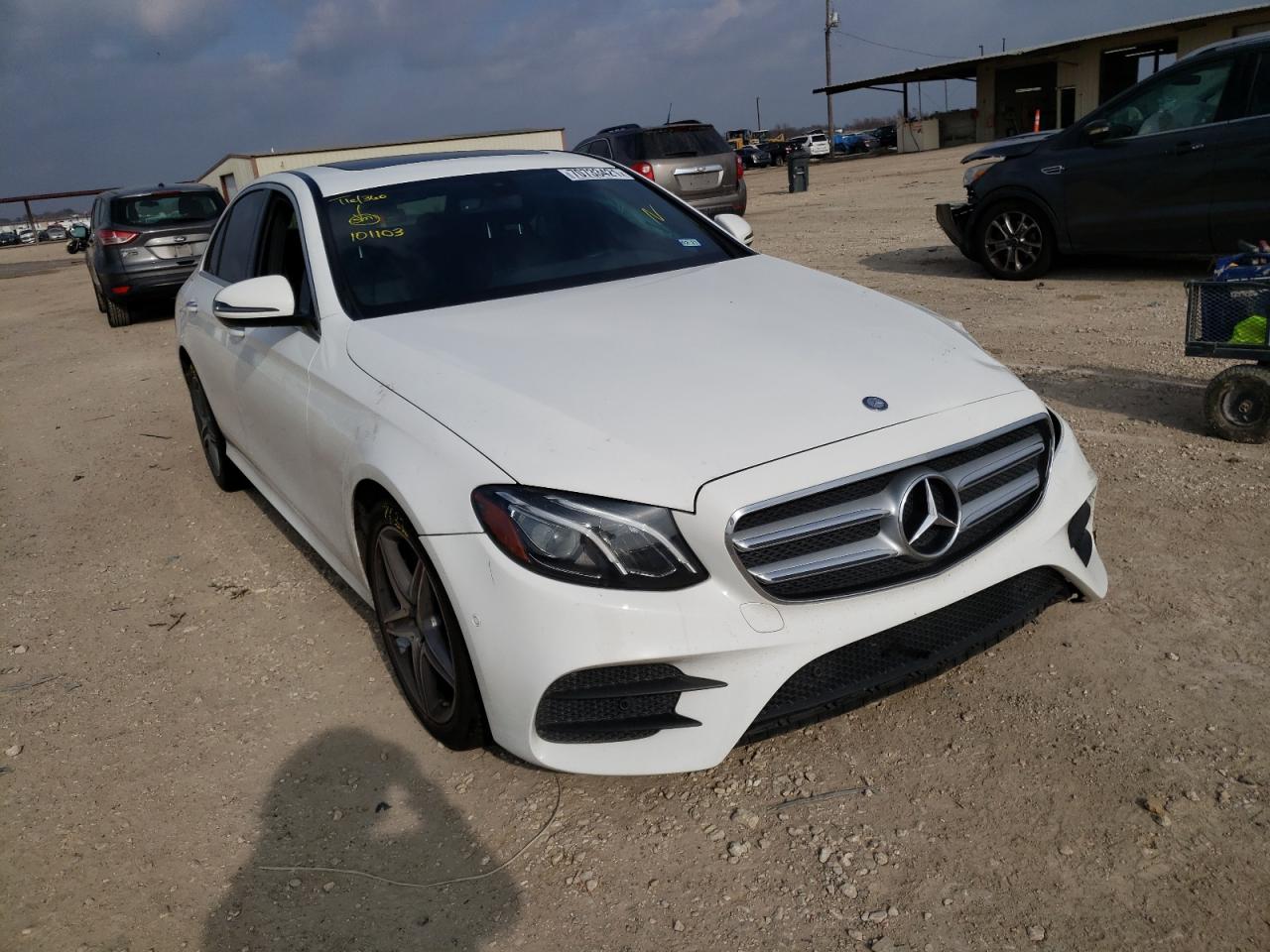 MERCEDES-BENZ E 300 2017 with VIN WDDZF4JB8HA101103 - Photo from auction