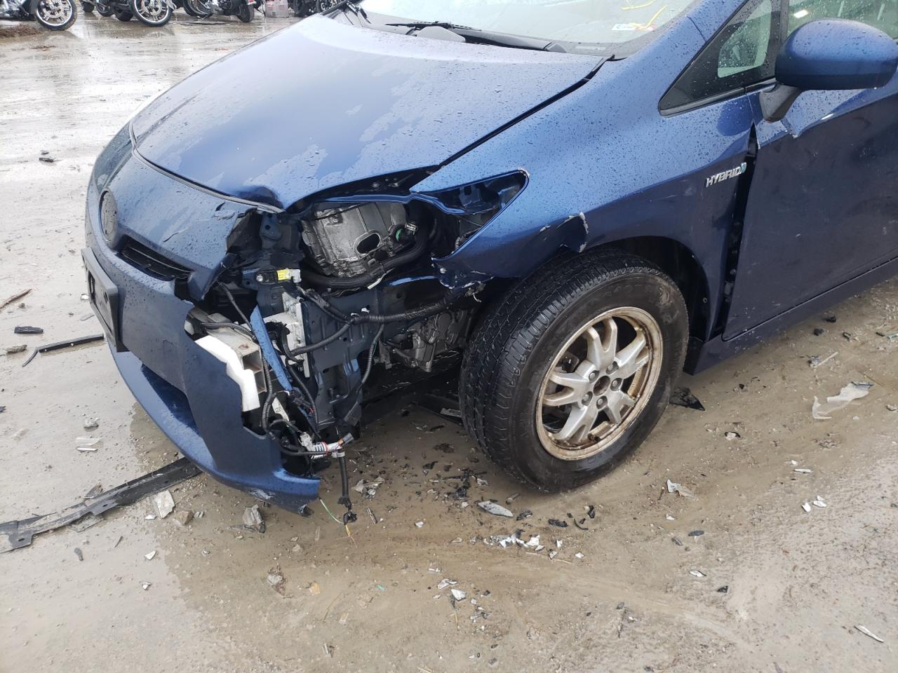 Photo 9 from auction – 2010 TOYOTA PRIUS with VIN JTDKN3DU3A0075348