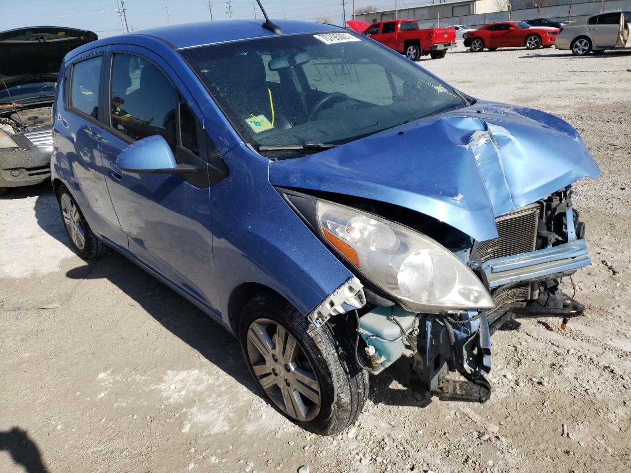 CHEVROLET SPARK LS 2014 with VIN KL8CB6S91EC434156 - Photo from auction