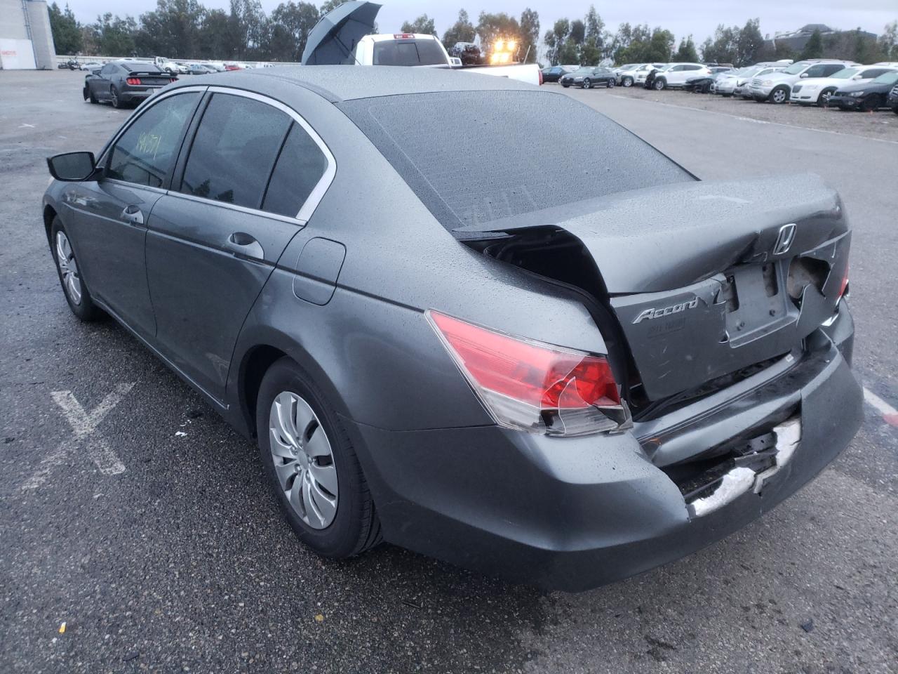 Photo 3 from auction – 2008 HONDA ACCORD LX with VIN JHMCP26388C043628