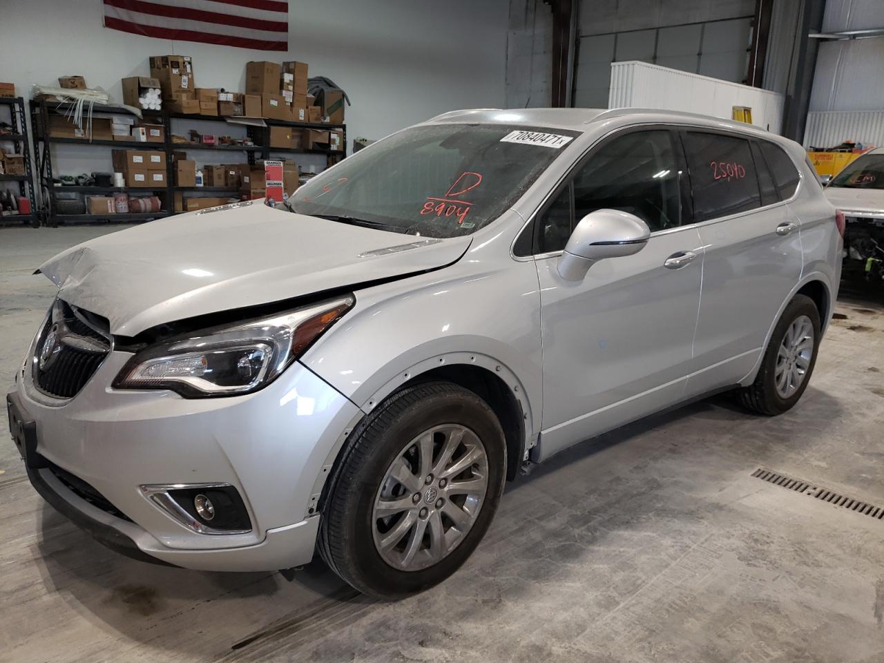 Photo 2 from auction – 2019 BUICK ENVISION E with VIN LRBFX2SA9KD018904