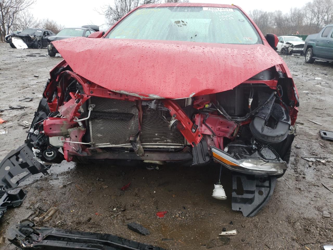 Photo 9 from auction – 2016 TOYOTA COROLLA L with VIN 2T1BURHE5GC494664