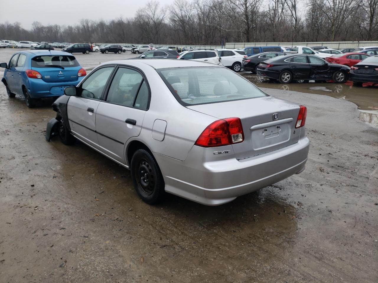 Photo 3 from auction – 2004 HONDA CIVIC with VIN 1HGES16384L017304