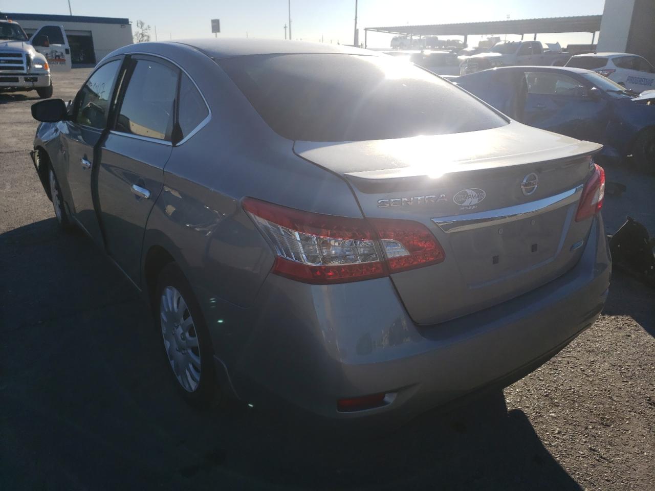 Photo 3 from auction – 2014 NISSAN SENTRA S with VIN 3N1AB7AP8EY314952