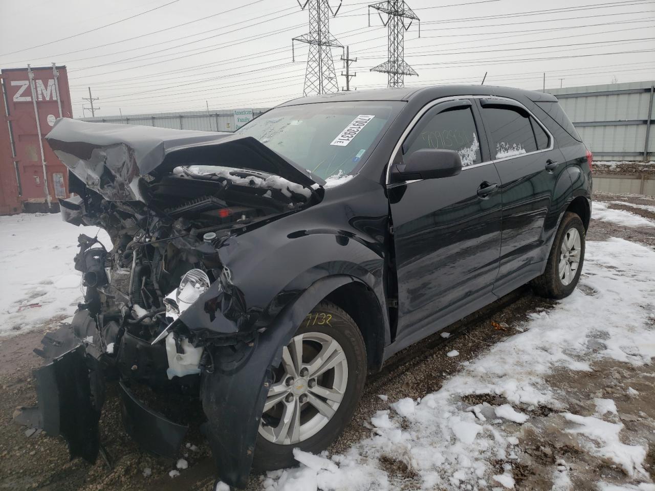 Photo 2 from auction – 2013 CHEVROLET EQUINOX LS with VIN 2GNALBEK2D6327652