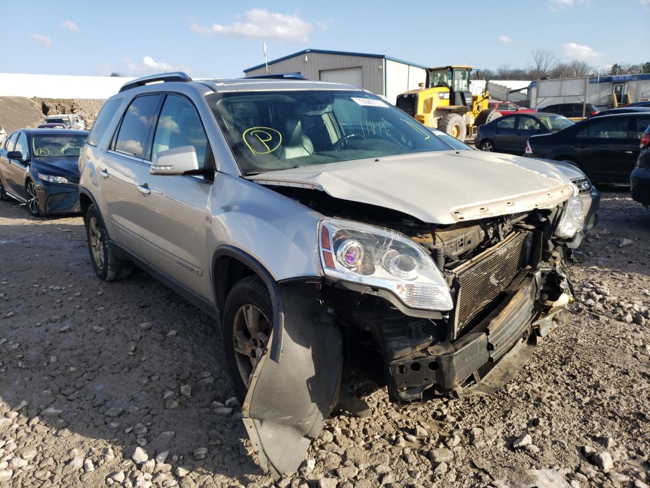 GMC ACADIA SLT 2008 with VIN 1GKER23778J267954 - Photo from auction