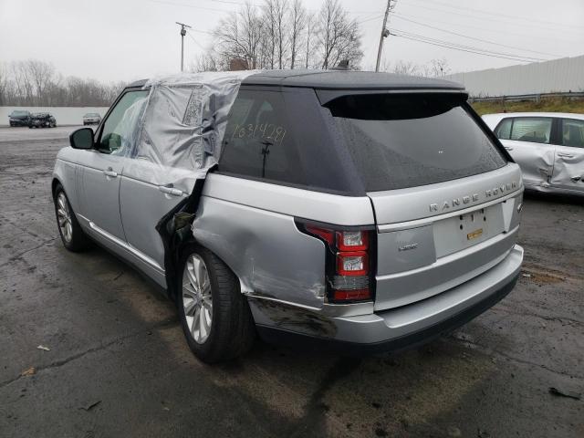 Photo 3 from auction – 2016 LAND ROVER RANGE ROVE with VIN SALGS2PF1GA296268