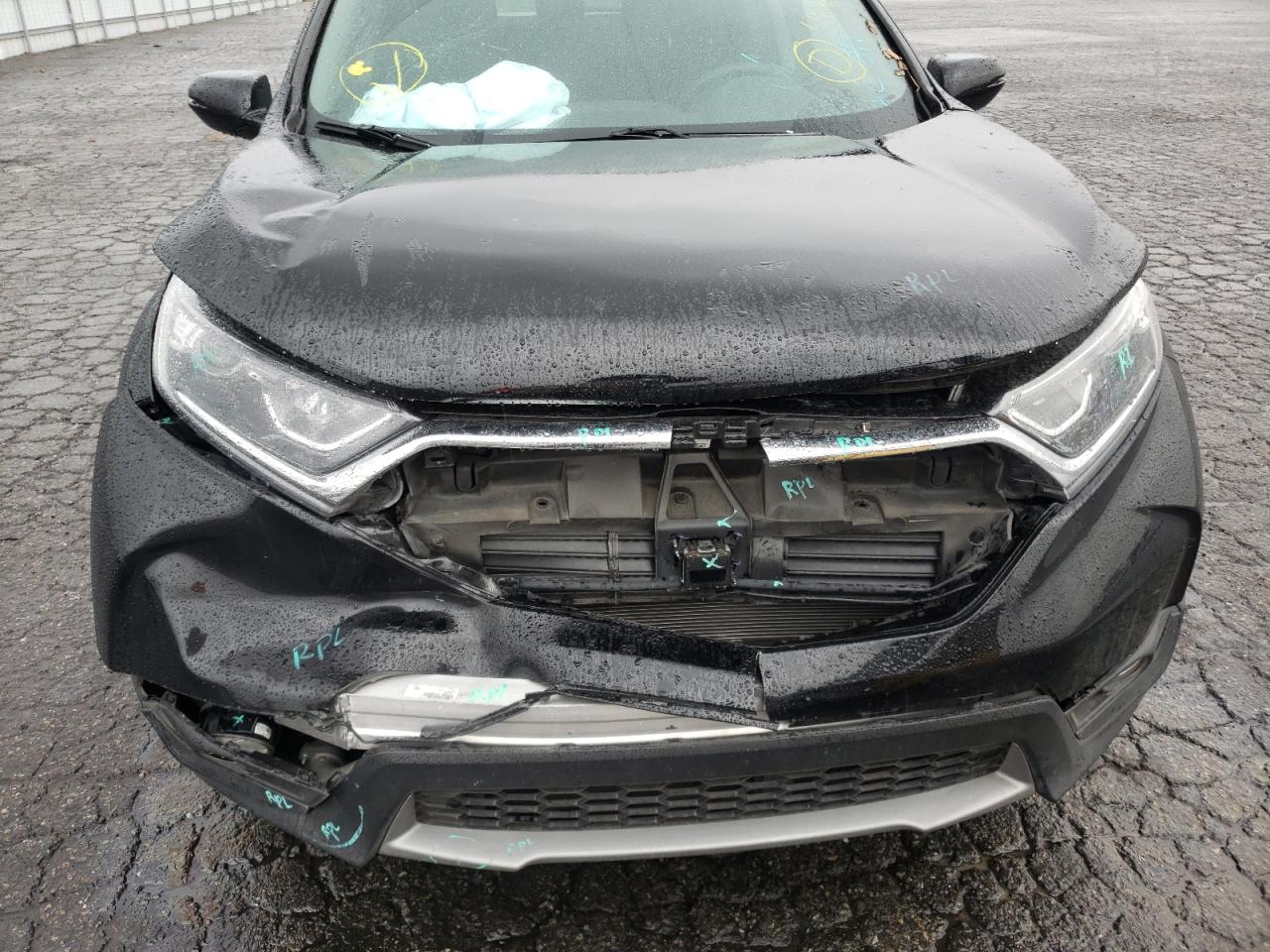Photo 9 from auction – 2019 HONDA CR-V EX with VIN 7FARW1H56KE032259