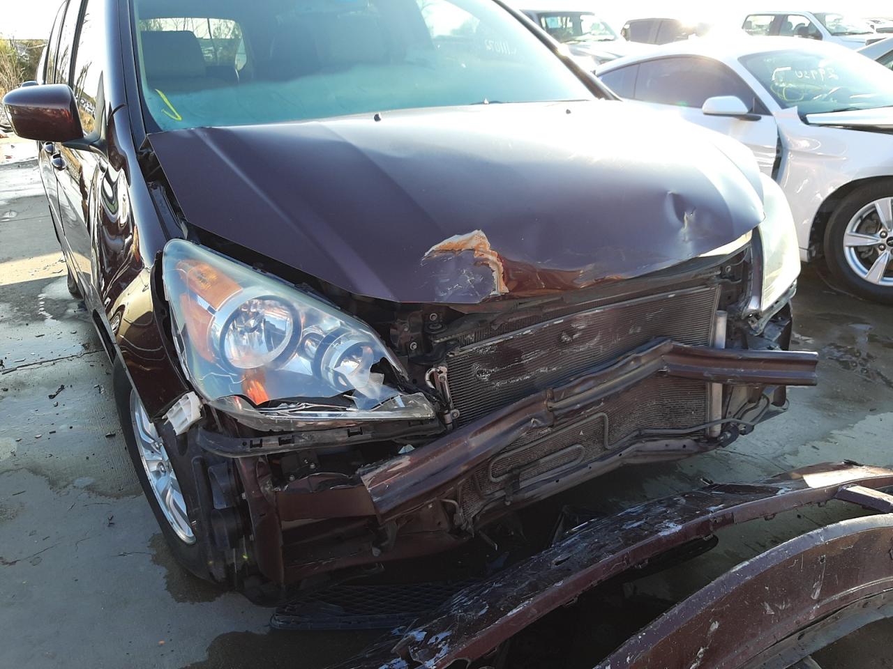 Photo 9 from auction – 2008 HONDA ODYSSEY EX with VIN 5FNRL38658B401503