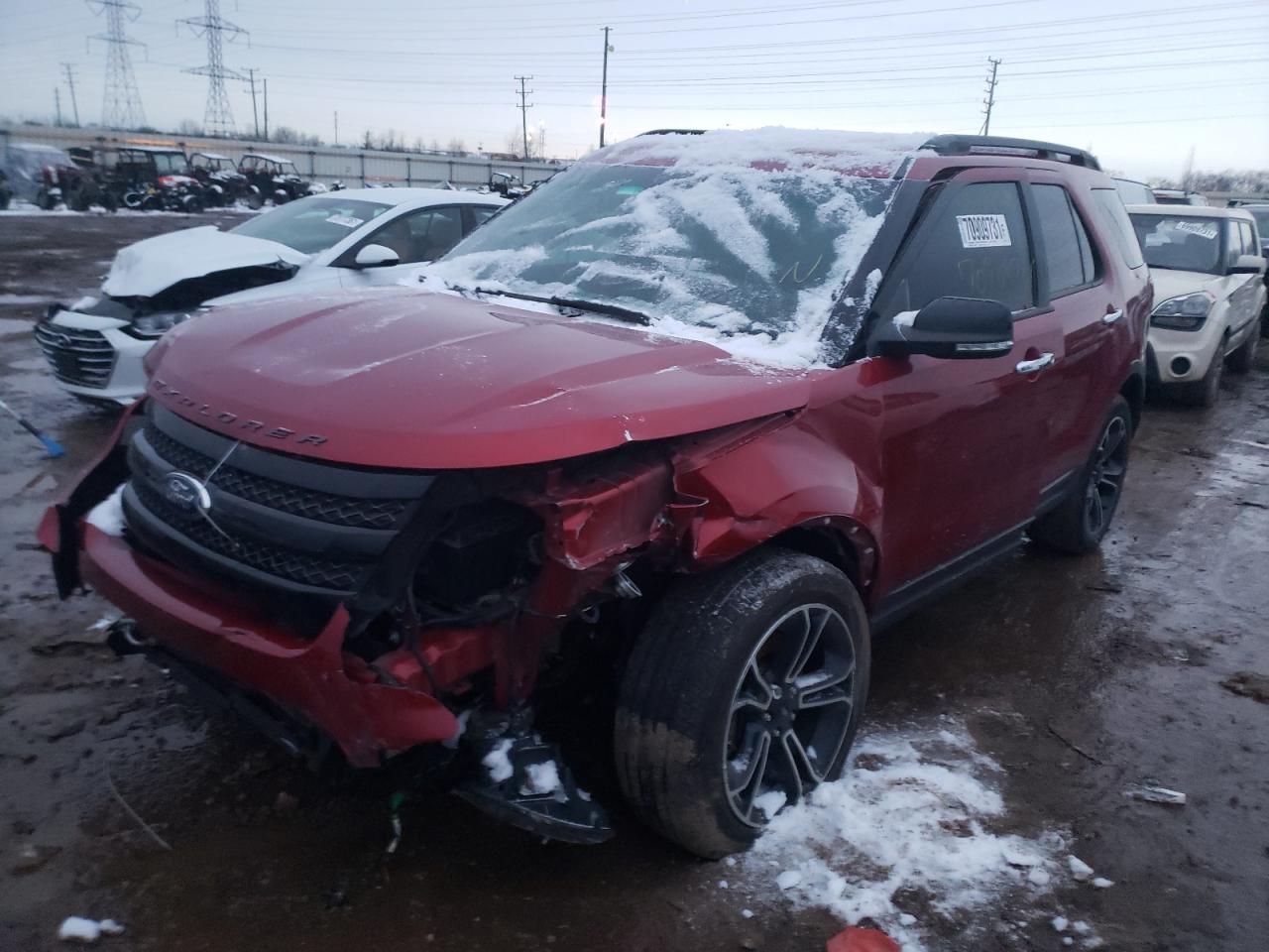 Photo 2 from auction – 2013 FORD EXPLORER S with VIN 1FM5K8GT6DGB29268