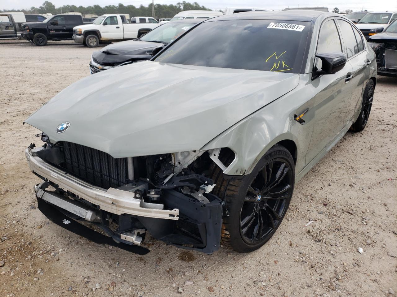 Photo 2 from auction – 2019 BMW M5 with VIN WBSJF0C50KB448426