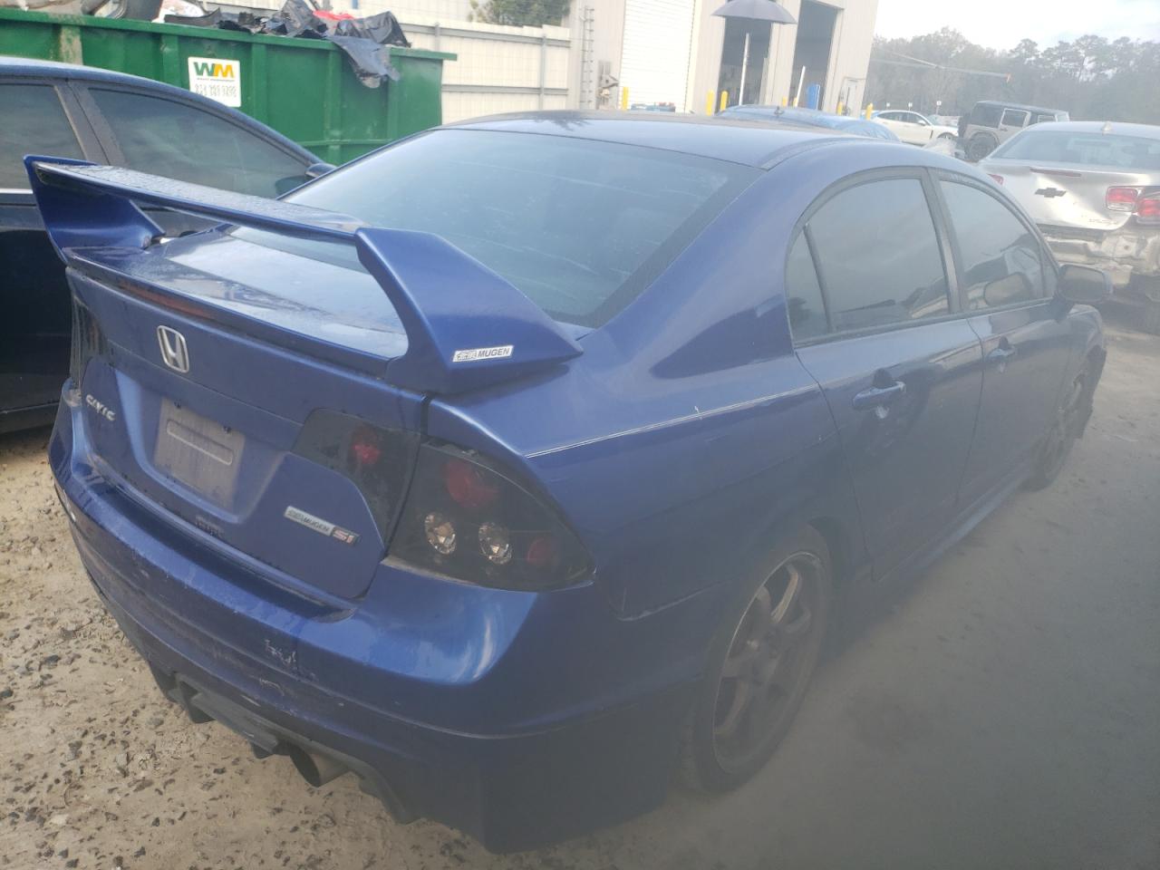 Photo 4 from auction – 2008 HONDA CIVIC SI with VIN 2HGFA55568H700994