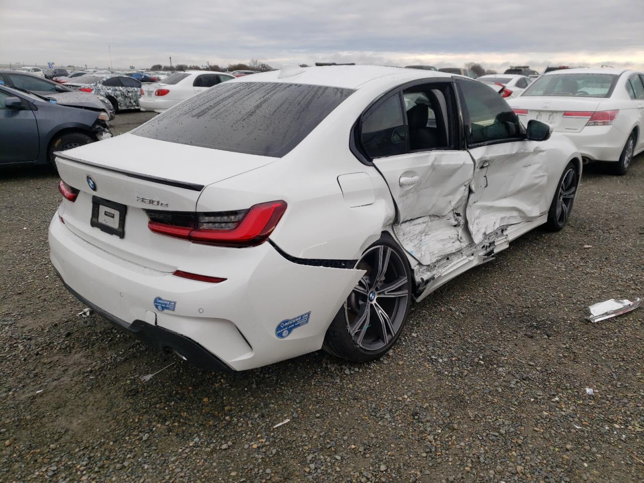 Photo 4 from auction – 2021 BMW 330E with VIN 3MW5P7J06M8B58294