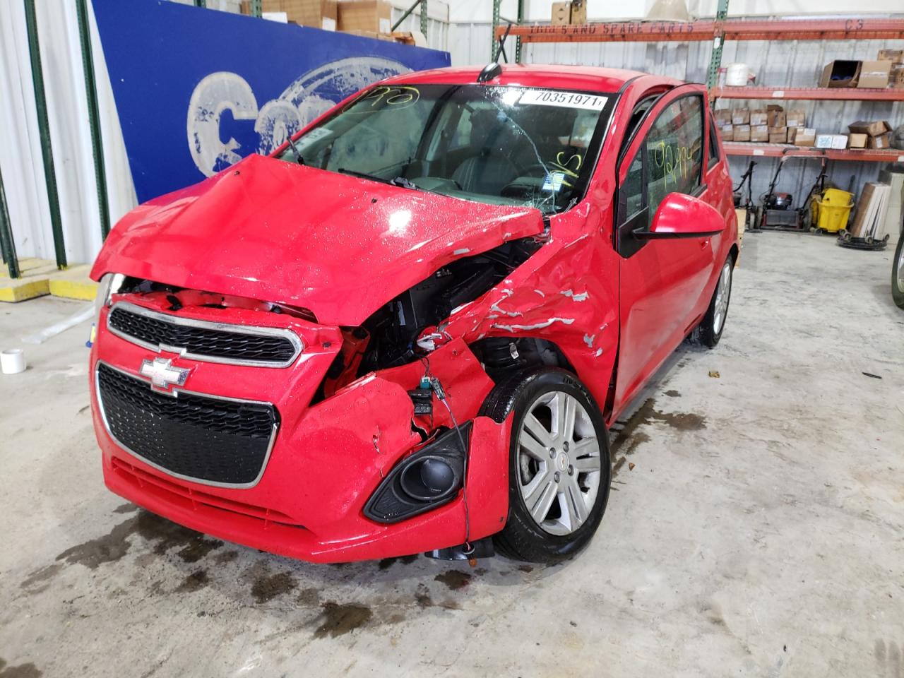 Photo 2 from auction – 2015 CHEVROLET SPARK 1LT with VIN KL8CD6S95FC734830